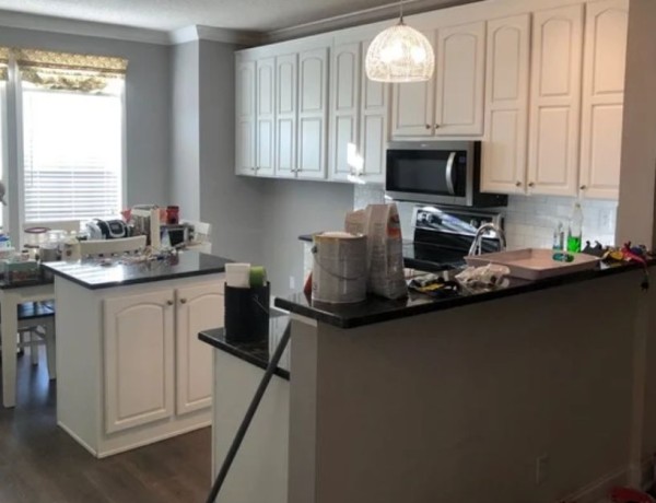 Cabinet Painting in Matthews, NC (1)